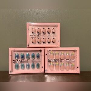 Glamnetic Press-On Nail Bundle of 3 Sets